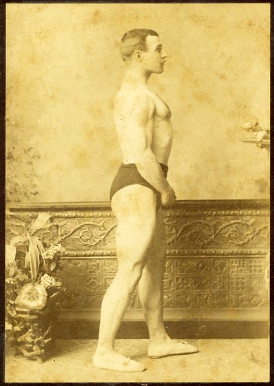 Portrait of a strongman, c.1890 by Charles Eisenmann